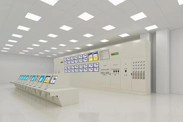Central control room layout